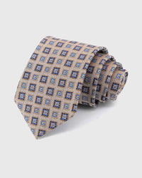 CHAMPAGNE MOSAIC TIE