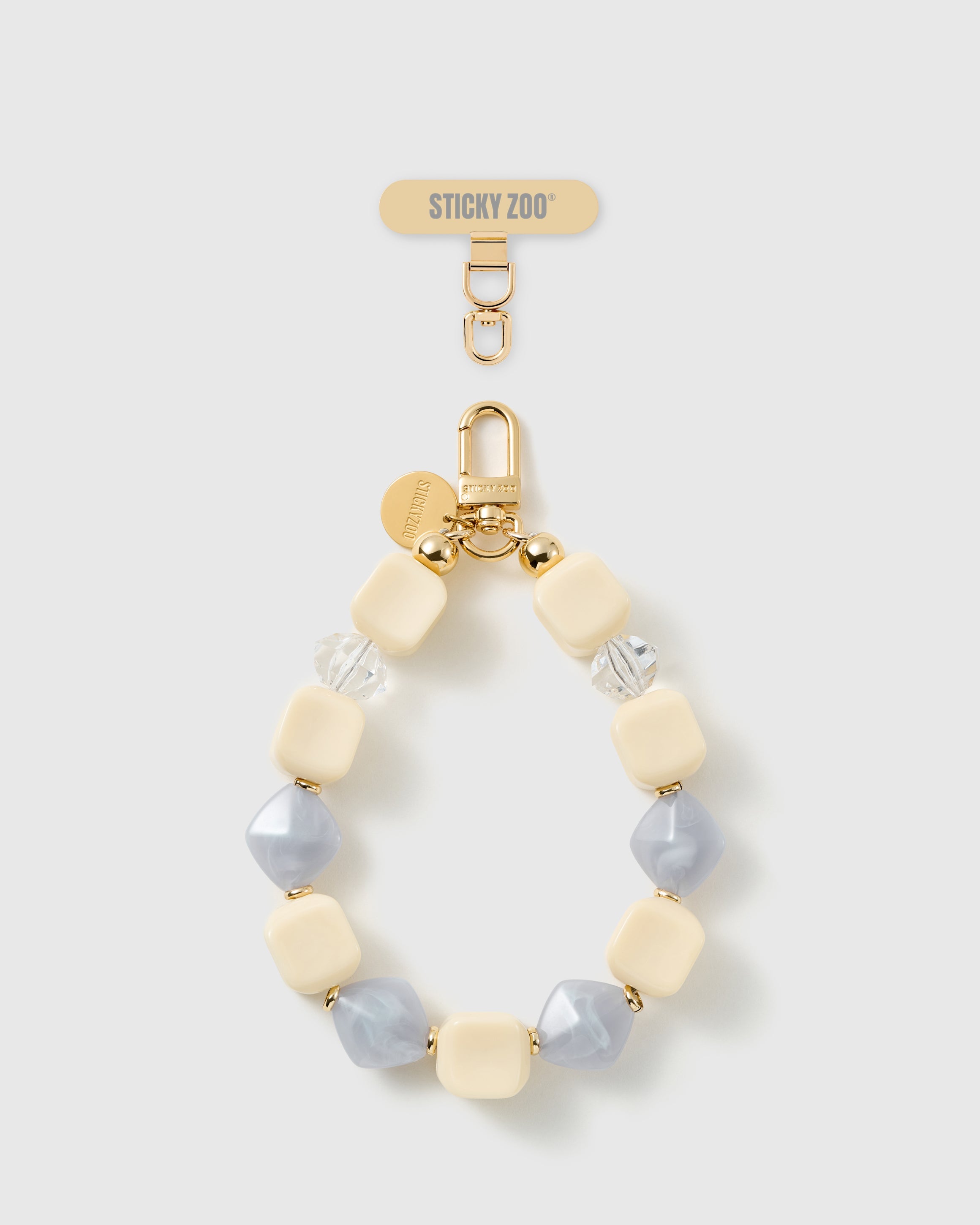 FROST MARBLE MIX PHONE STRAP