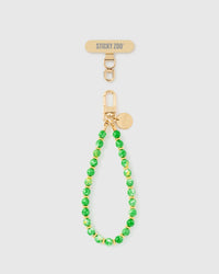 JADE SPECKLE ORBIT PHONE STRAP
