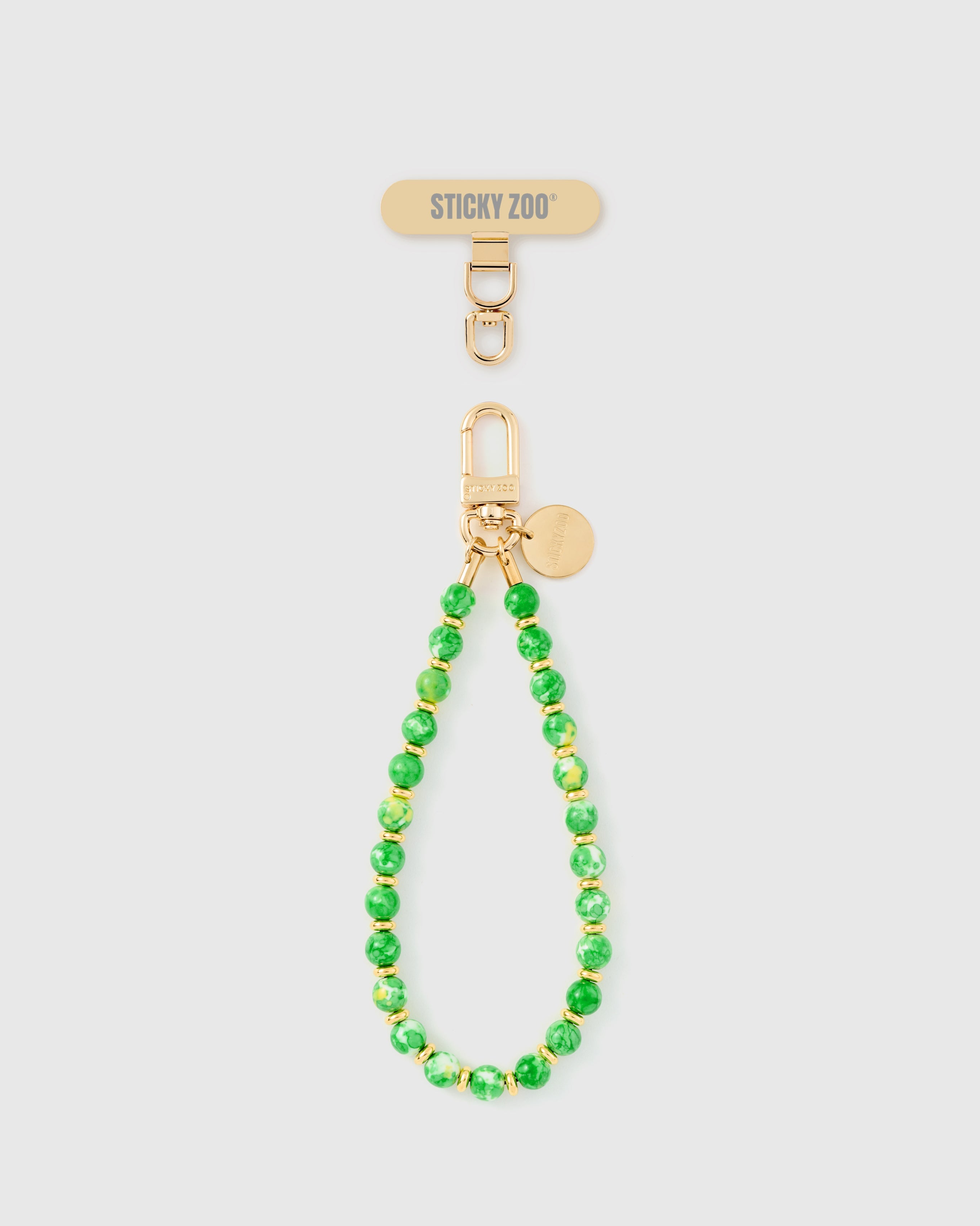 JADE SPECKLE ORBIT PHONE STRAP