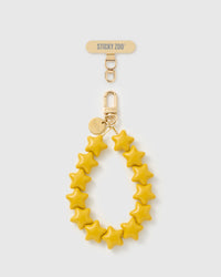 GOLDEN STAR PHONE STRAP