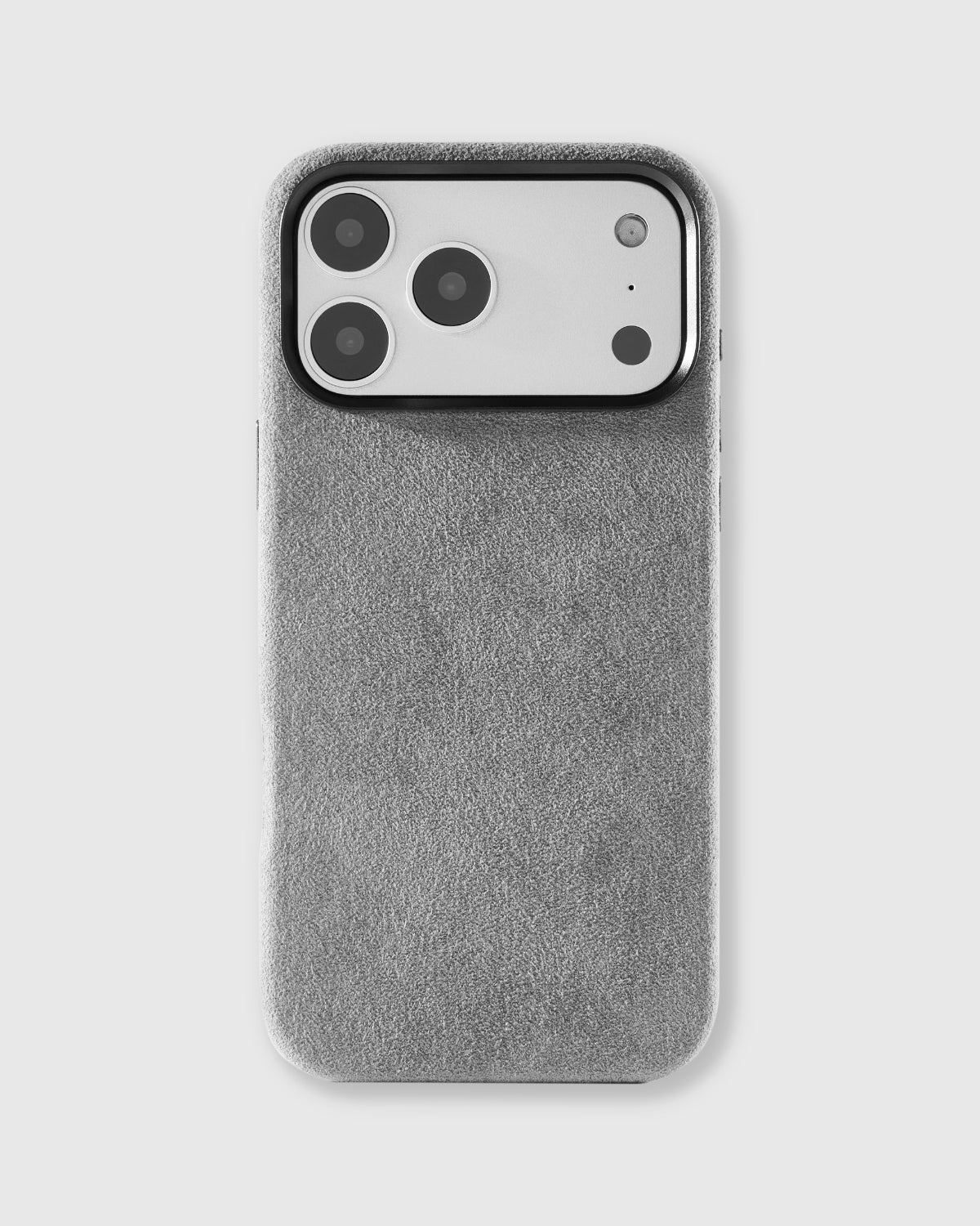 ALCANTARA PHONE CASE — ASH