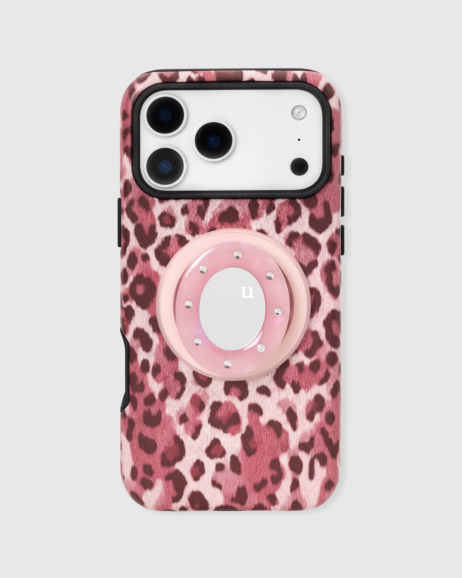 ROSÉ LEOPARD CASE NG TELEPONO
