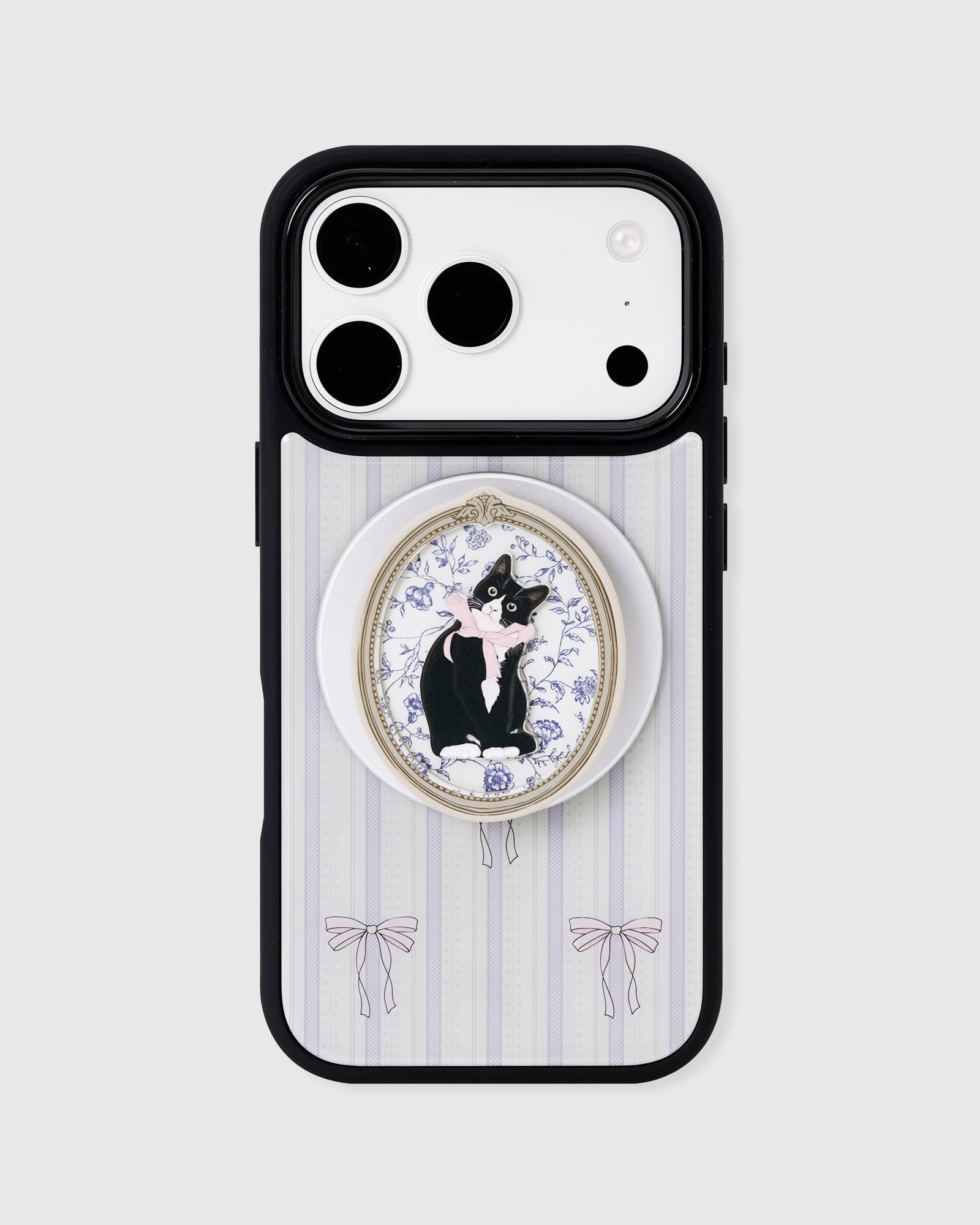FRAMED TUXEDO CAT CASE NG TELEPONO