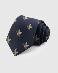 MIDNIGHT MALLARD TIE
