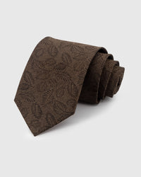 CHESTNUT BOTANICAL TIE