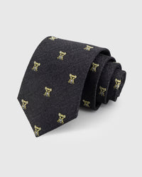 CHARCOAL KOALA TIE