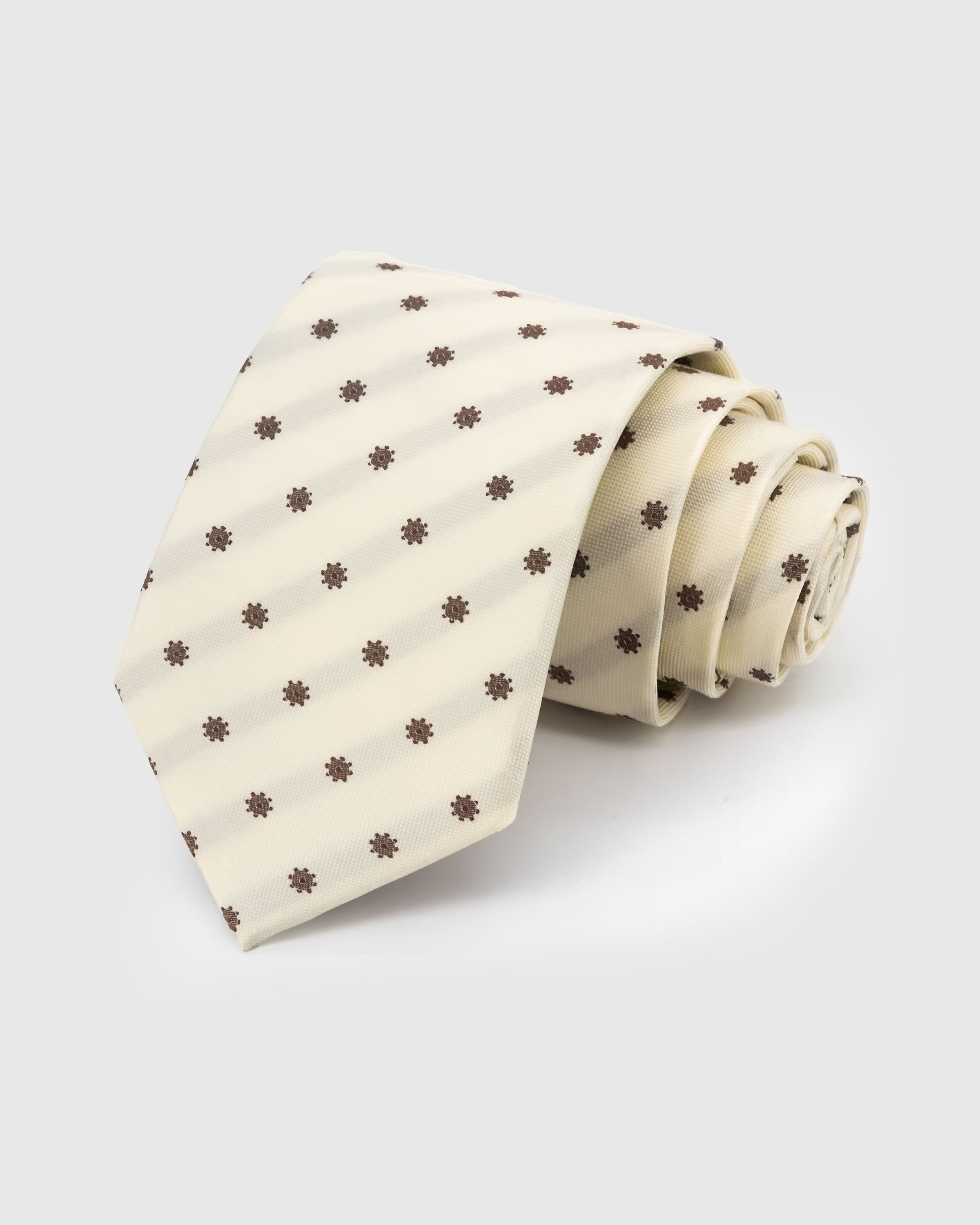 IVORY FLORET TIE