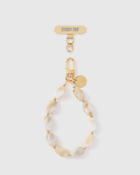 AMBER MARBLE PHONE STRAP