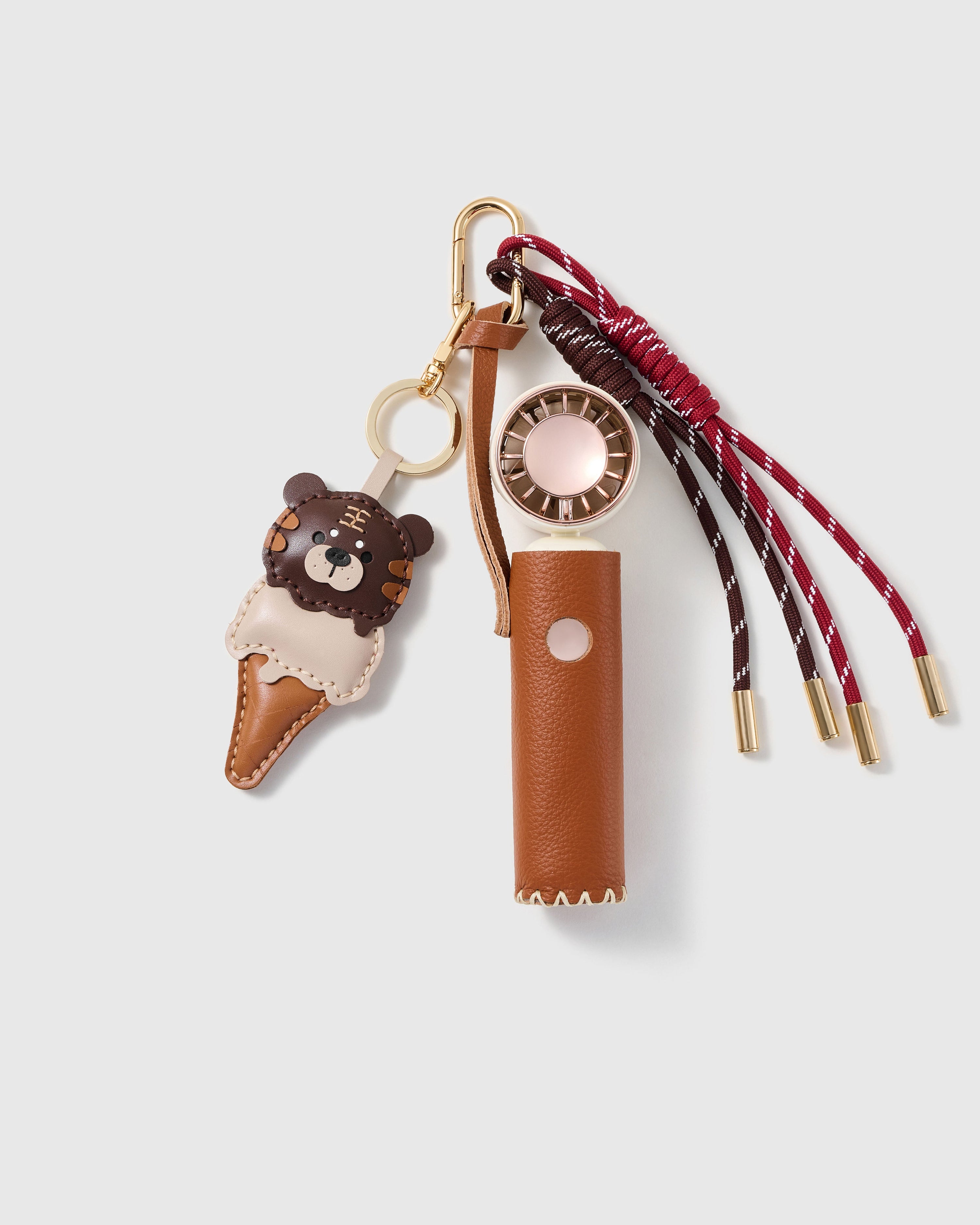 CHOCOLATE BEAR ICE CREAM CHARM - COOL STACK