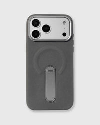STAND PHONE CASE — BLACK