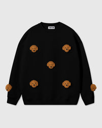 POODLE PARADE SWEATSHIRT