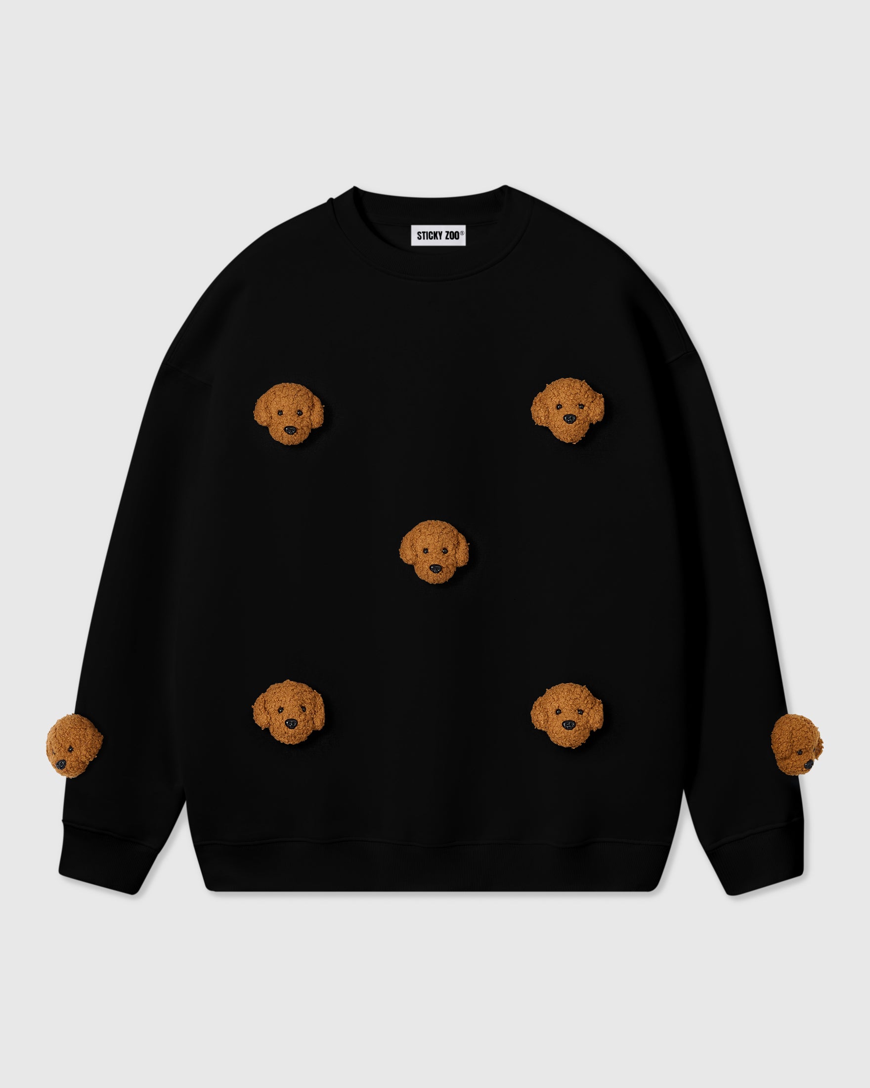 POODLE PARADE SWEATSHIRT