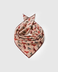 GALLOPING HORSES SILK SCARF