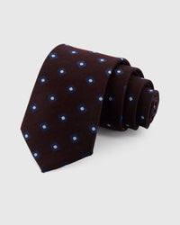 MOCHA SQUARE TIE