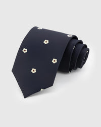 MIDNIGHT BLOSSOM TIE