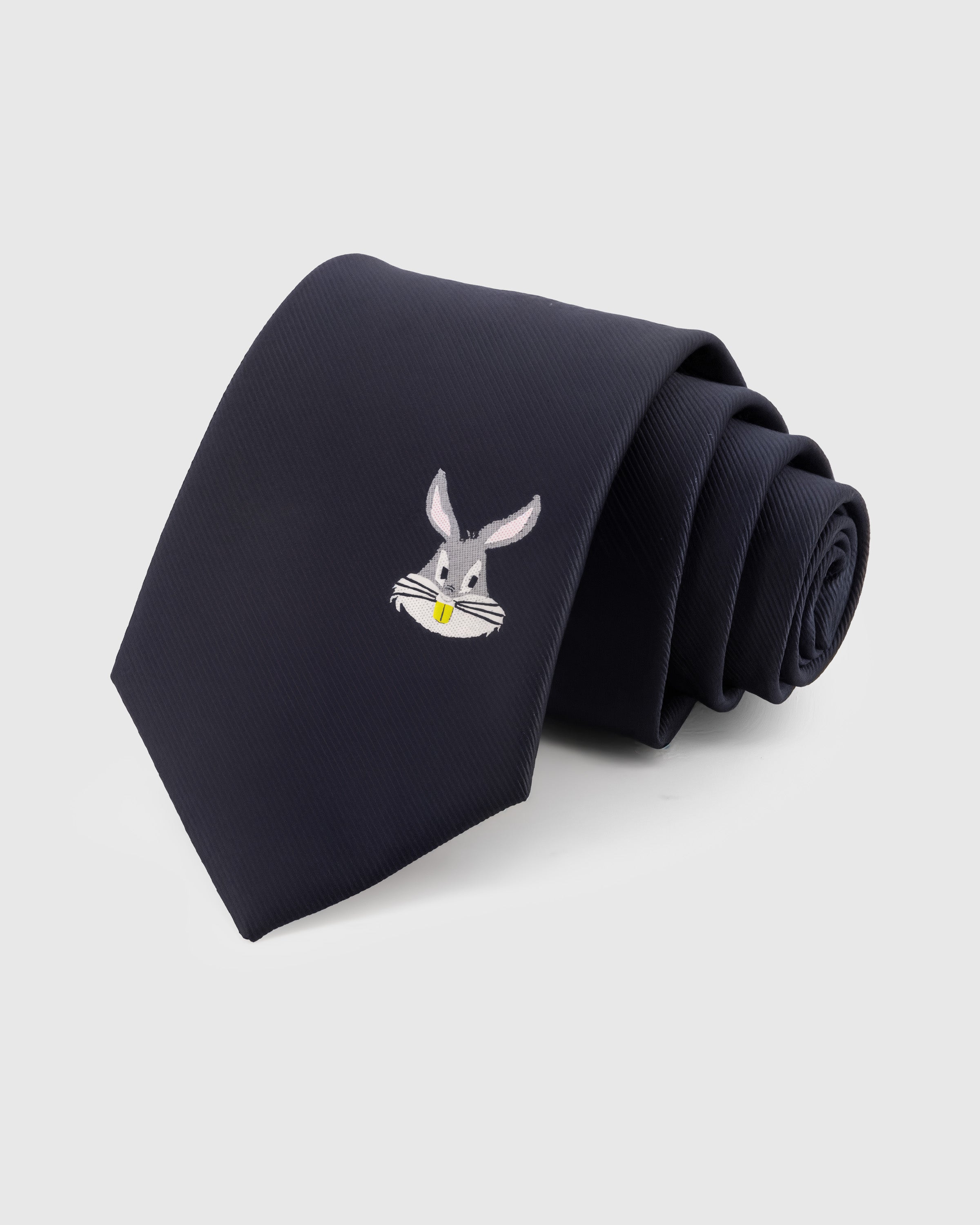 MIDNIGHT RABBIT TIE