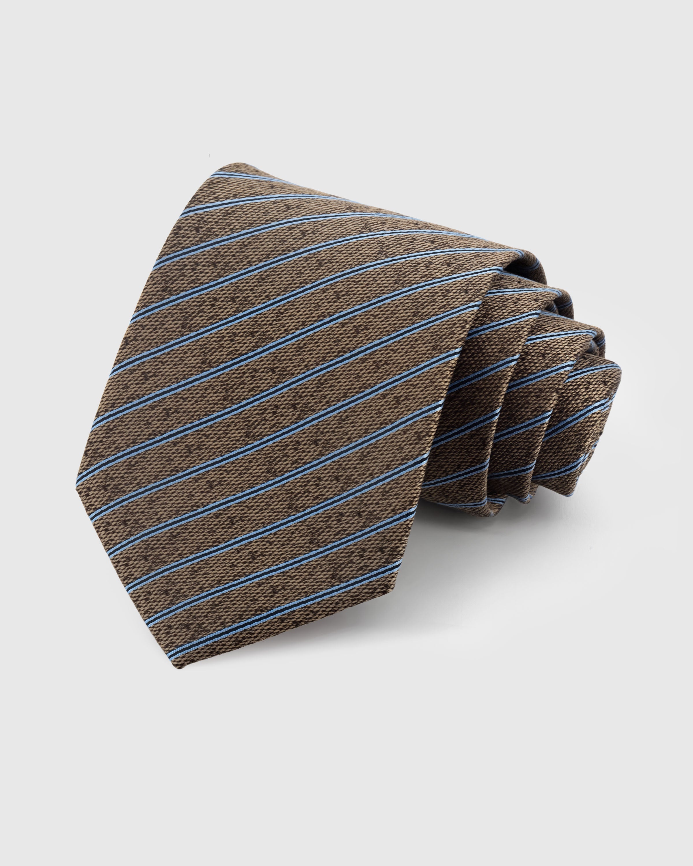 TRUFFLE PINSTRIPE TIE