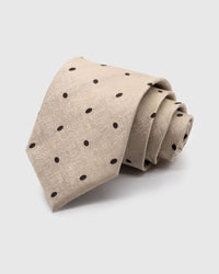 CHAMPAGNE POLKA TIE