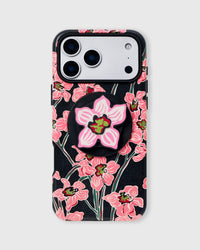 MIDNIGHT ORCHID PHONE CASE