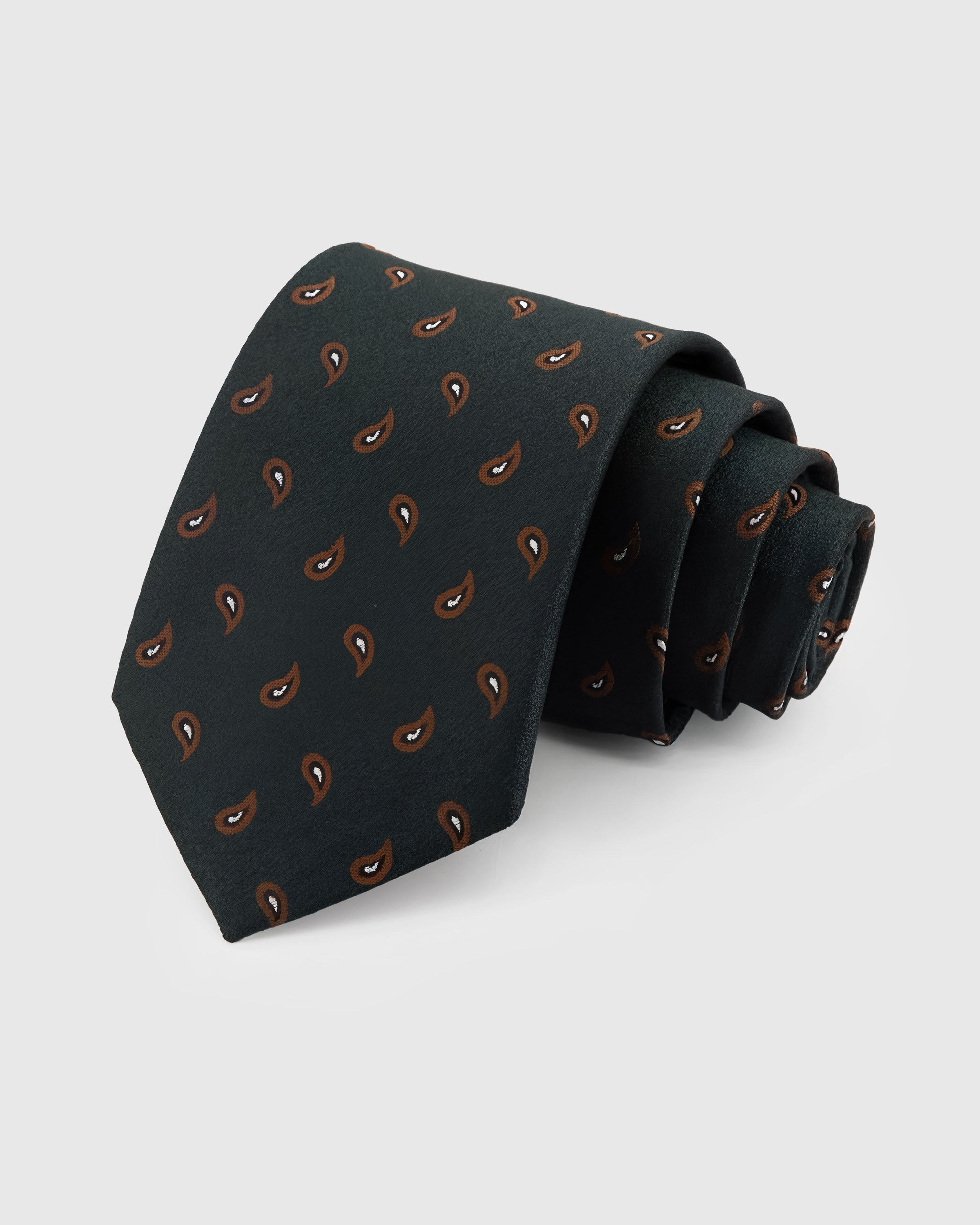 NAVY BOTANICAL TIE