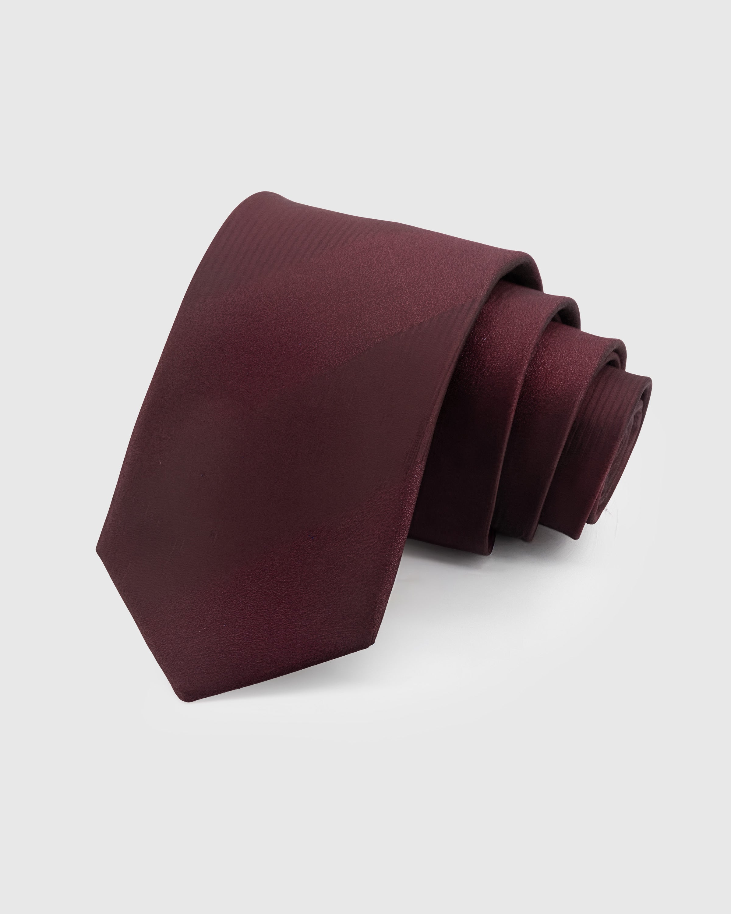 MERLOT SOLID TIE