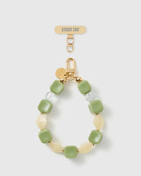 MATCHA MARBLE MIX PHONE STRAP