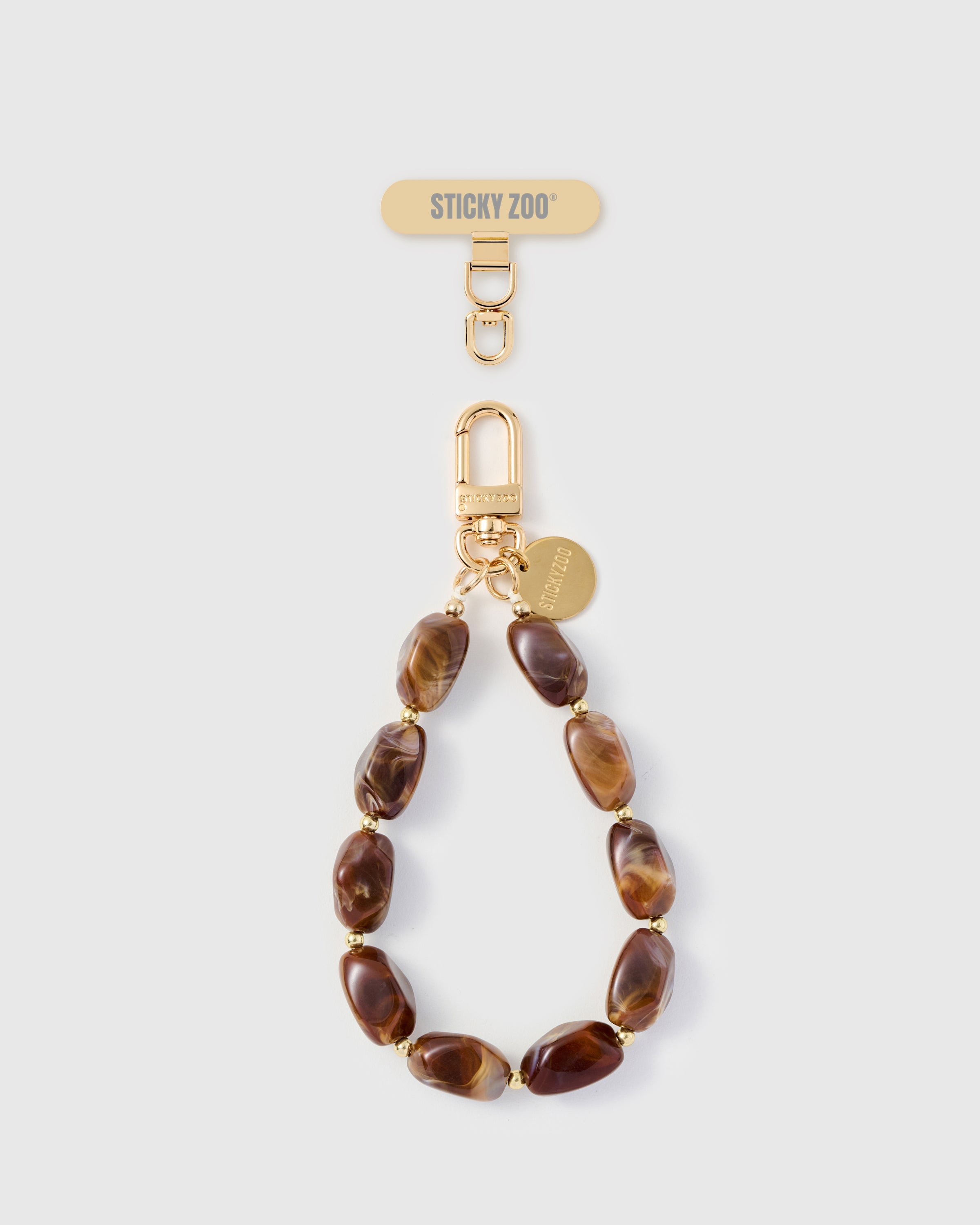 AMBER STONE PHONE STRAP