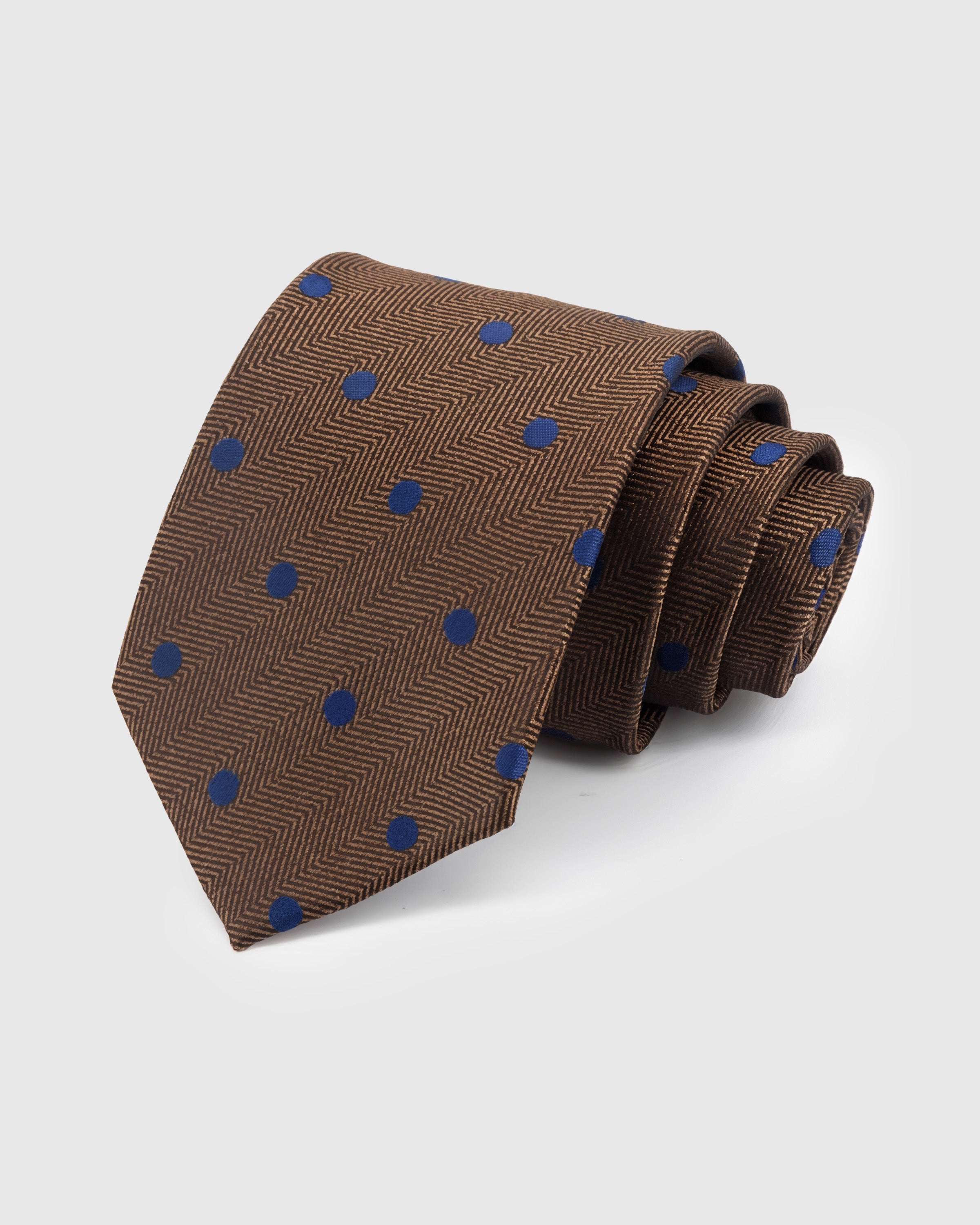 WALNUT POLKA TIE