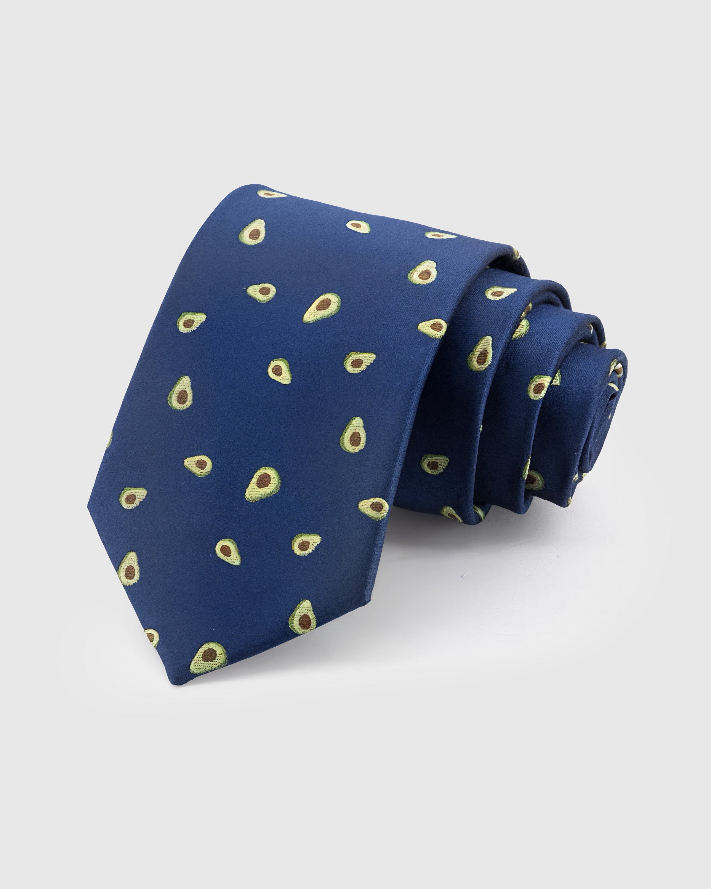 COBALT AVOCADO TIE
