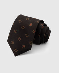 ESPRESSO DIAMOND TIE