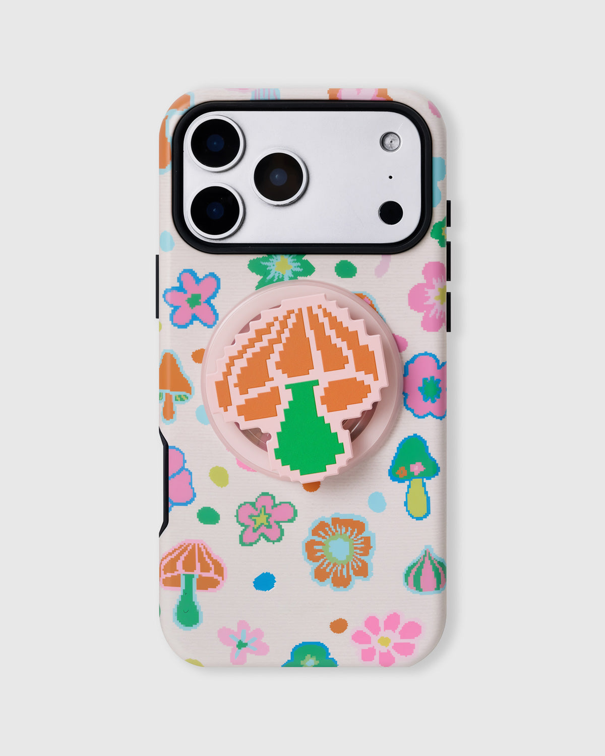 PIXEL MUSHROOM PHONE CASE