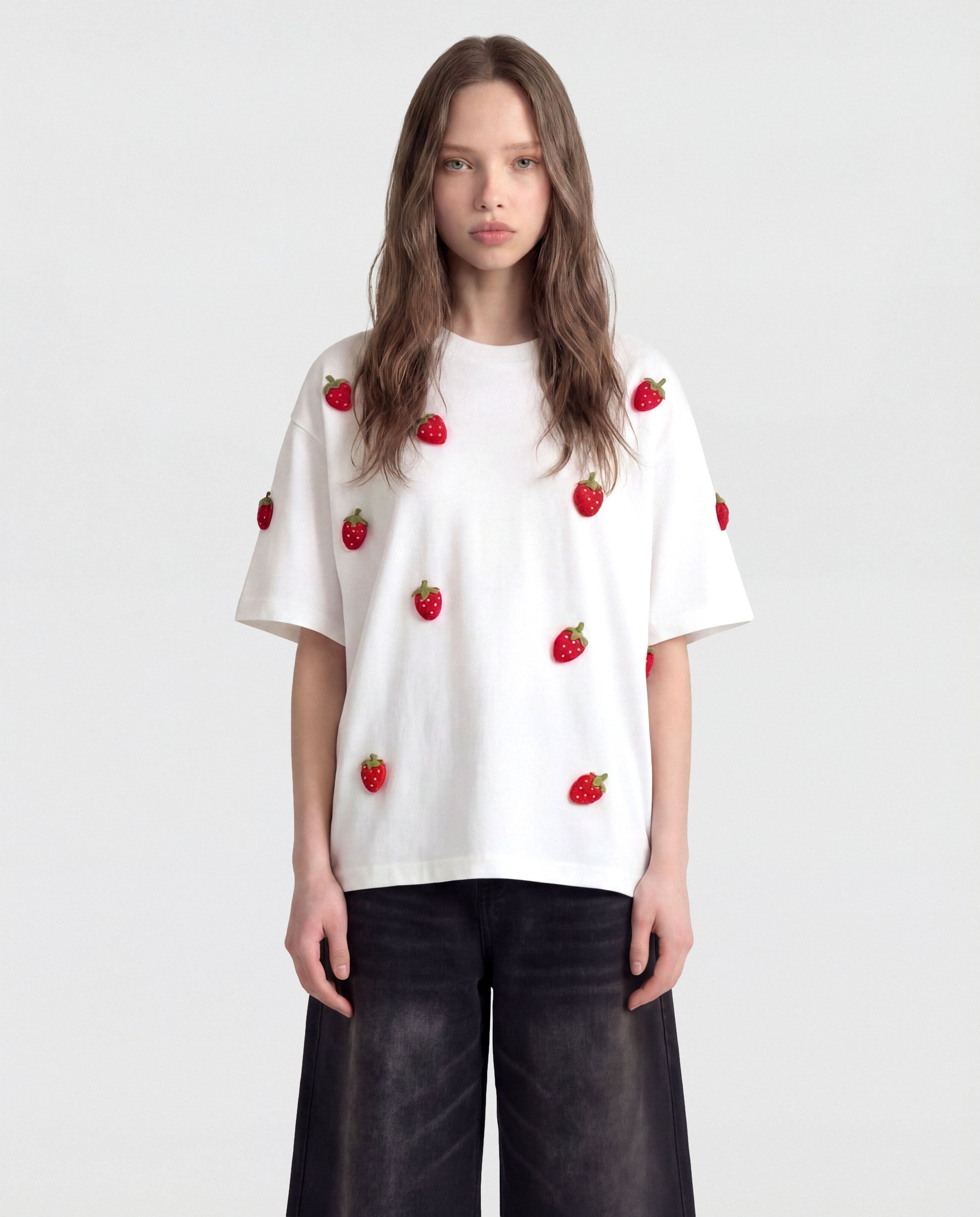 TSHIRT NA STRAWBERRY