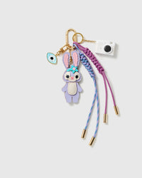 MILLIE LILAC BLOOM RABBIT STACK CHARM