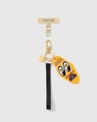 LUNA HOT ROD LEATHER PHONE STRAP