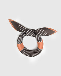 OP-ART DIAMOND SILK SCARF