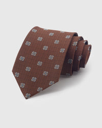 SIENNA MEDALLION DOT TIE