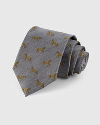 SILVER STALLION TIE