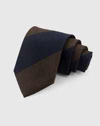 MIDNIGHT BLOCK TIE