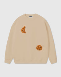 DOUBLE CROISSANT SWEATSHIRT