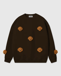 POODLE PARADE SWEATSHIRT