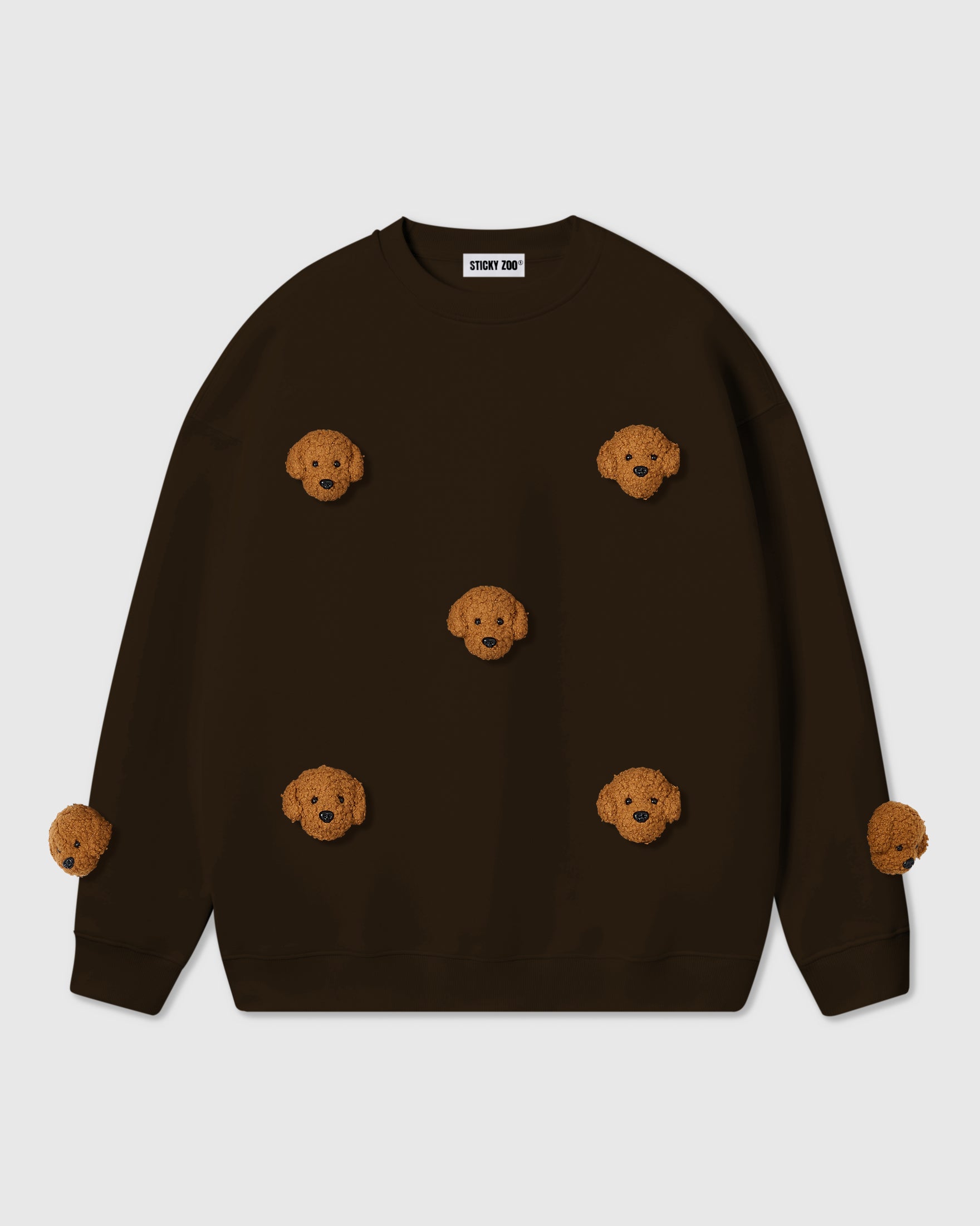 POODLE PARADE SWEATSHIRT