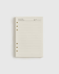 NOTEBOOK REFILL PAPERS
