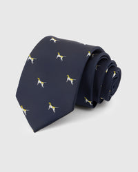 NAVY POINTER TIE