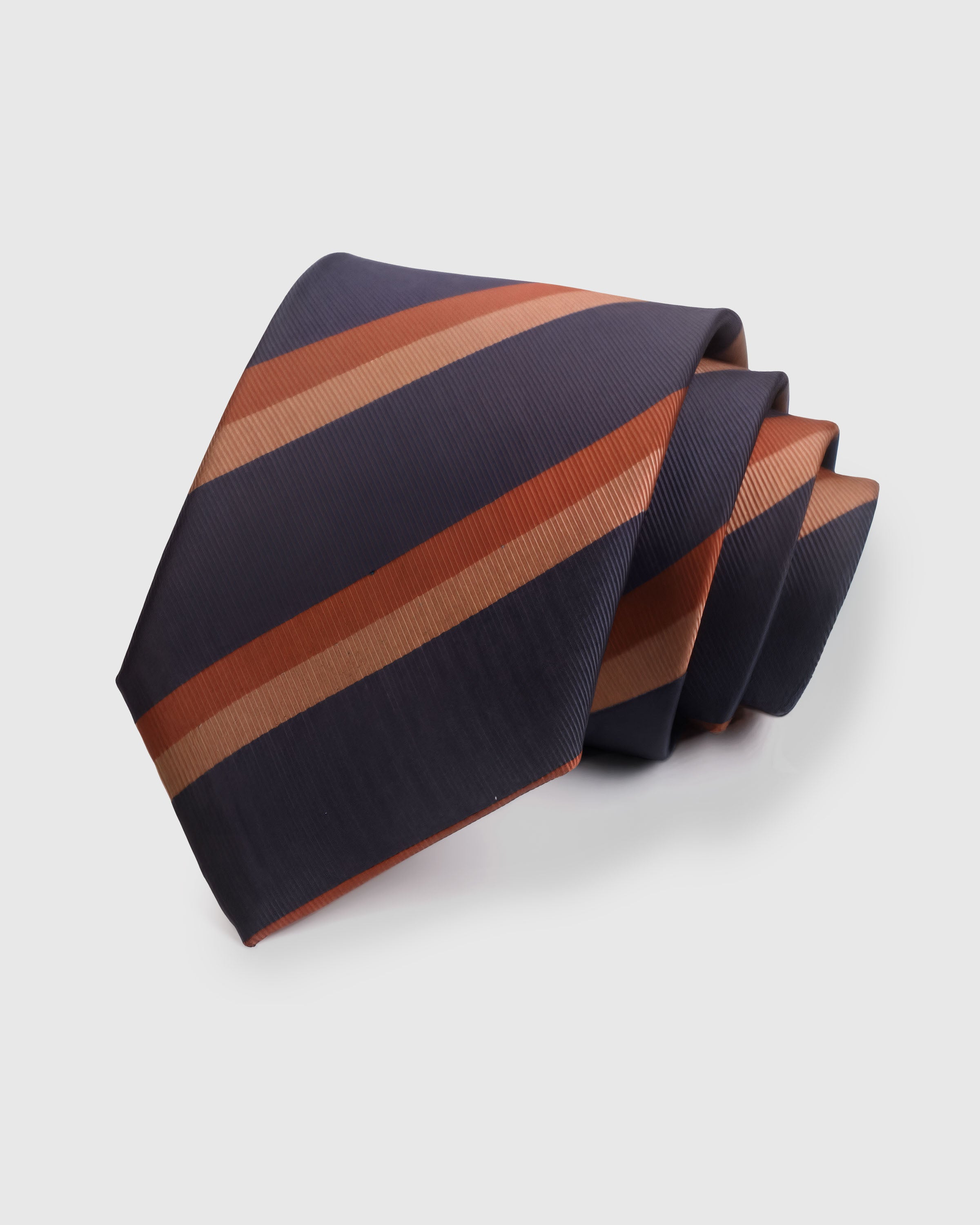 MIDNIGHT COPPER BLOCK TIE