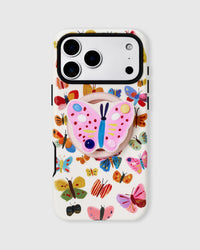PAINTED BUTTERFLY PHONE CASE