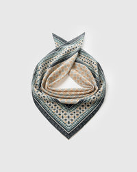 MOSAIC TILE SILK SCARF