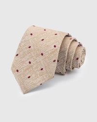 CHAMPAGNE POLKA TIE