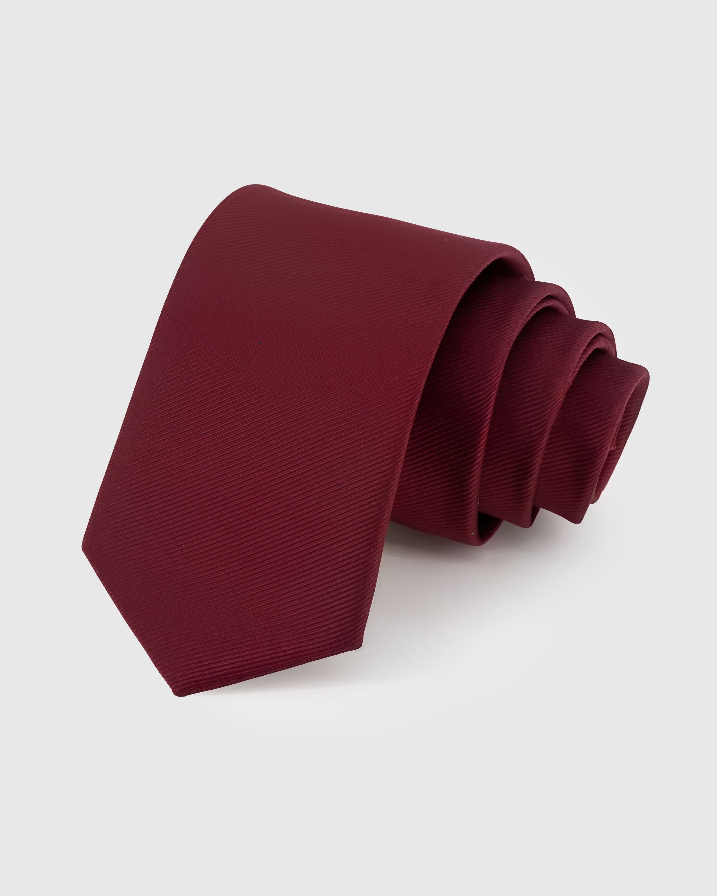 CLARET TWILL TIE