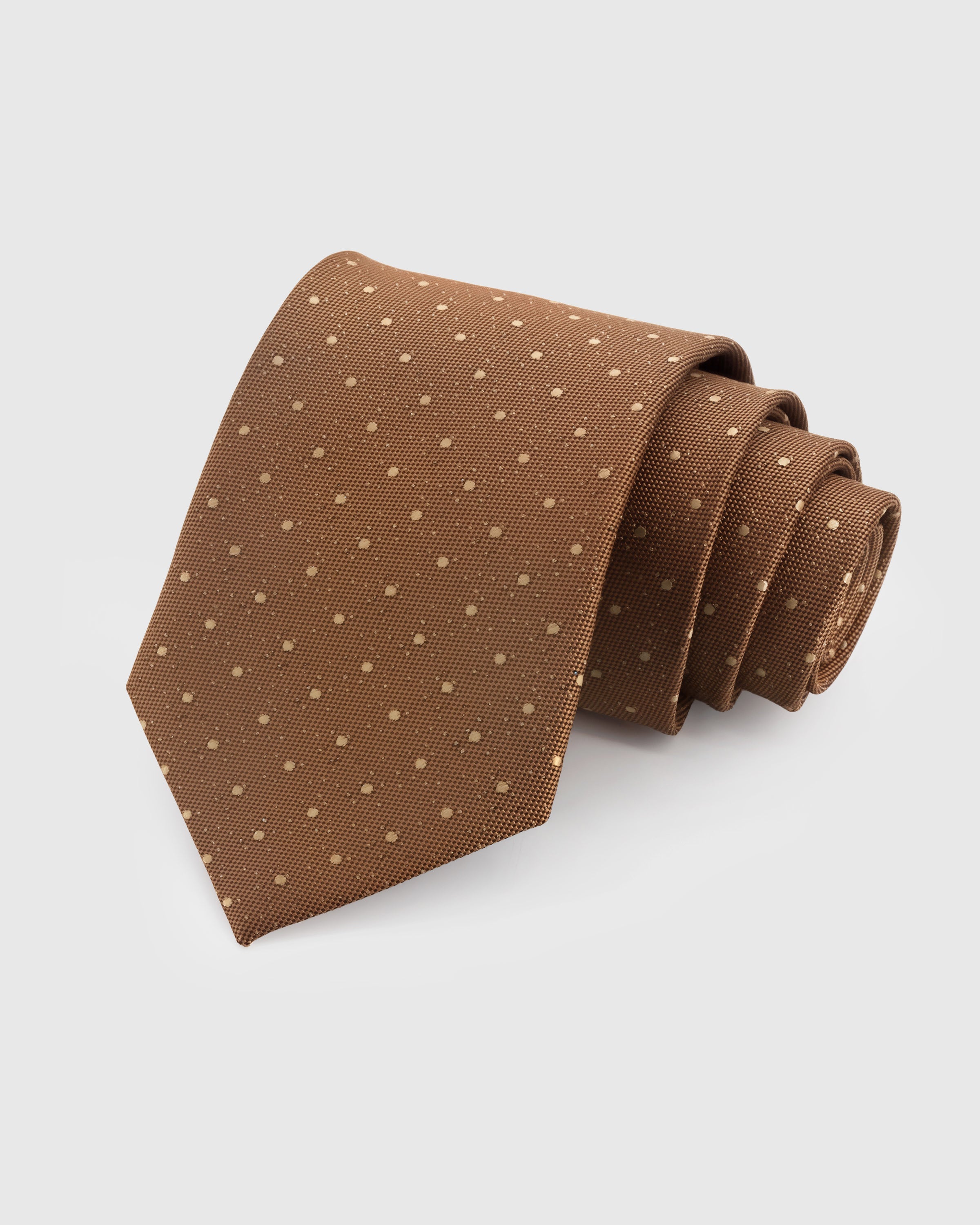 CARAMEL DOT TIE